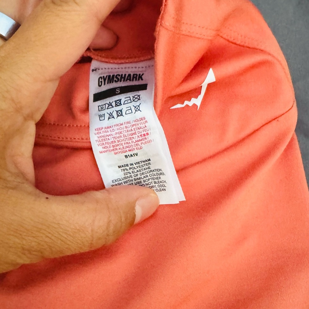 NWOT Gymshark Vibrant Orange Leggings